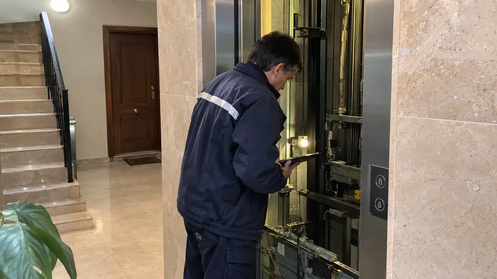 Inspección del ascensor